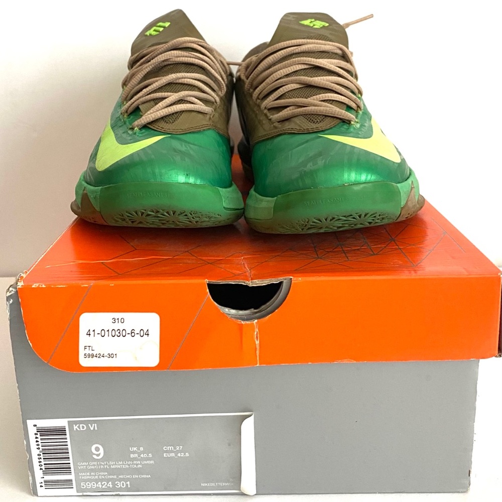 KD VI Bamboo size 9 Nike Basketball Shoe - Picture 5 of 5